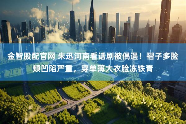 金智股配官网 朱迅河南看话剧被偶遇！褶子多脸颊凹陷严重，穿单薄大衣脸冻铁青