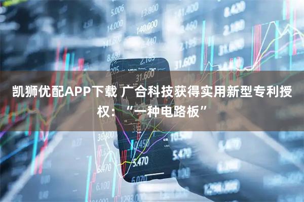 凯狮优配APP下载 广合科技获得实用新型专利授权：“一种电路板”